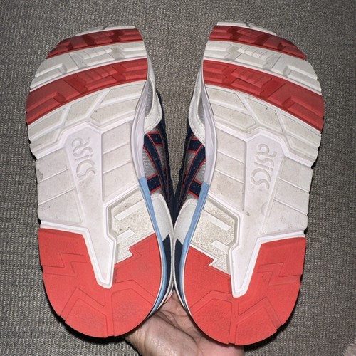 Asics Gel Lyte V Five Navy Blue, Red, White/Gray Red Size 6 - Picture 11 of 11