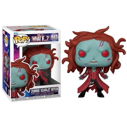 Funko Pop! Marvel: What If? Zombie Scarlet Witch Vinyl Figure #943 #57378