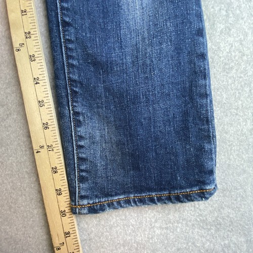 Jeans Denim & Supply Ralph Lauren 29/30 Azul Denim Recto Elástico De Colección - Imagen 13 de 15