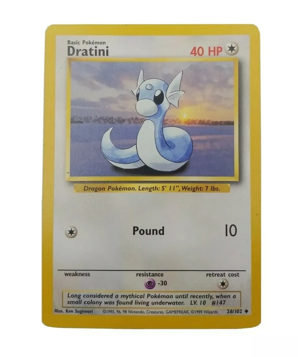 Dratini - 26/102 - Uncommon - Unlimited Edition