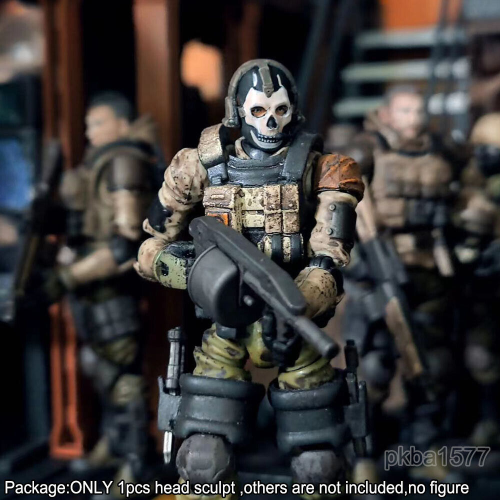 1/6 CALL OF DUTY MODERN WARFARE 2 GHOST CUSTOM FIGURE