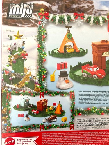 Disney Pixar Cars Diecast Mini Racers Advent Calendar With 24 Play Pieces SEALED - Picture 9 of 15