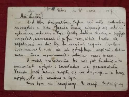 Polonia Judía Polaca 7x Postales 1937-1939 Wilno To Bnei Brak Palestina - Imagen 15 de 16