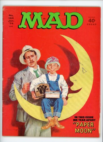 Mad Magazine No. 164 January 1974 "Paper Moon"
