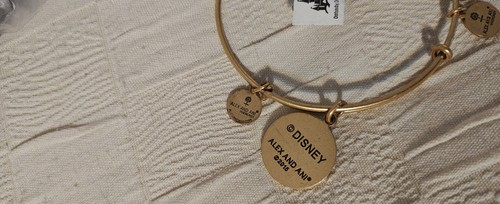 NEW Disney Parks Alex and Ani Epcot Gold Tone Bracelet - Picture 7 of 8