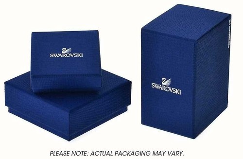 Swarovski Stone Hoop Earrings Pavé, Large White Rhodium plated 5389432 RRP £119 - Picture 7 of 7