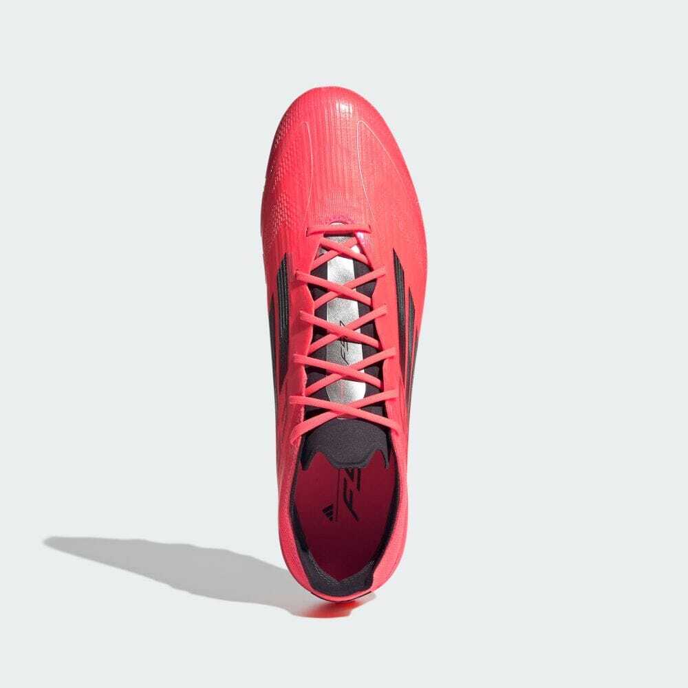 adidas Soccer Cleats F50 ELITE HG/AG Turbo/Aurora Black adidas Soccer Cleats F50 ELITE HG/AG Turbo/Aurora Black