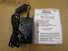 NCE 12 Volt 1.25 Amp Switching Power Supply stock N3512 