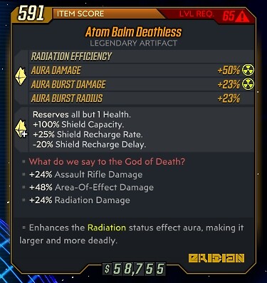 DLC 1-6 - PC/PS4/PS5/XBOX - Custom Level 72 Artefakte - Borderlands 3 - Bild 18 von 197
