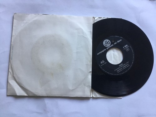(Ita2) GIGLIOLA CINQUETTI inserto di Bella 45 GIRI Vinile - Picture 2 of 2