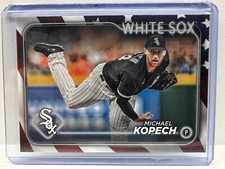 2024 Topps Chrome Sapphire Michael Kopech #109 RED Refractor
