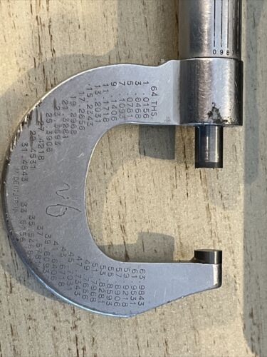 Micrometer Mitutoyo Imperial .0001” Vintage Tool in Case - Picture 4 of 8
