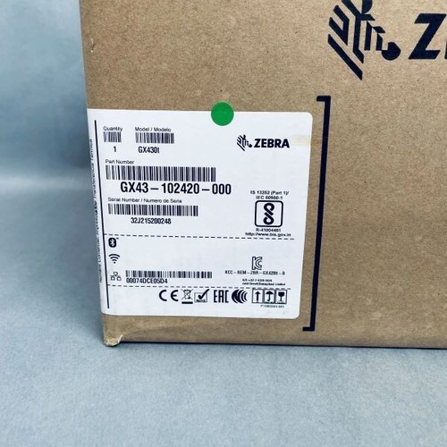 Zebra Thermal Barcode Printer 4 in. Width with Warranty - 第 4/7 張圖片