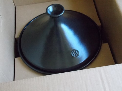 Emile Henry Flame Tagine, 2,6 Quart, anthrazit Herd Made in FRANKREICH NEU - Bild 6 von 11