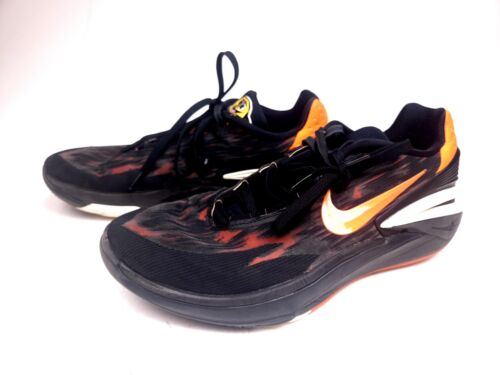 Nike Zoom GT Cut 2 University Black Phantom Gray Orange DJ6015 004 Size 12 - Picture 3 of 12