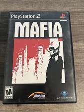Mafia (Sony PlayStation 2, 2004) Map And Manual Cib