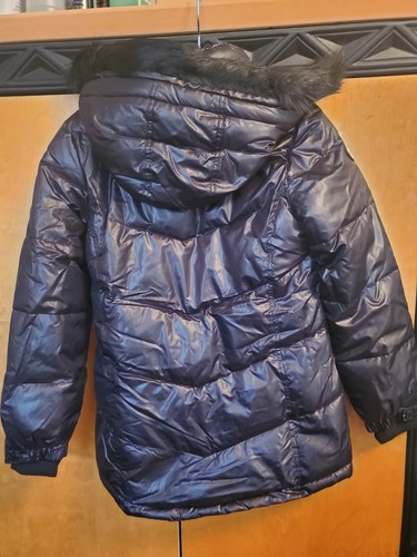 Black justice puffer coat size 12 - Picture 3 of 5