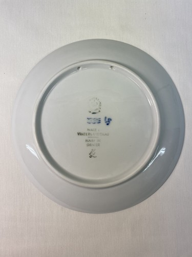 Bing and Grondahl~Christmas 7” Plate~1971~ “Hare In Winter” - Picture 2 of 3