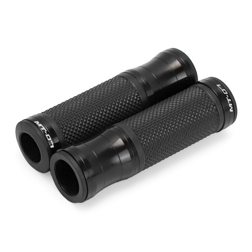 NON-SLIP CNC MOTORCYCLE HANDLE BAR HAND GRIPS RUBBER FOR YAMAHA MT-07/TRACER - Picture 4 of 8