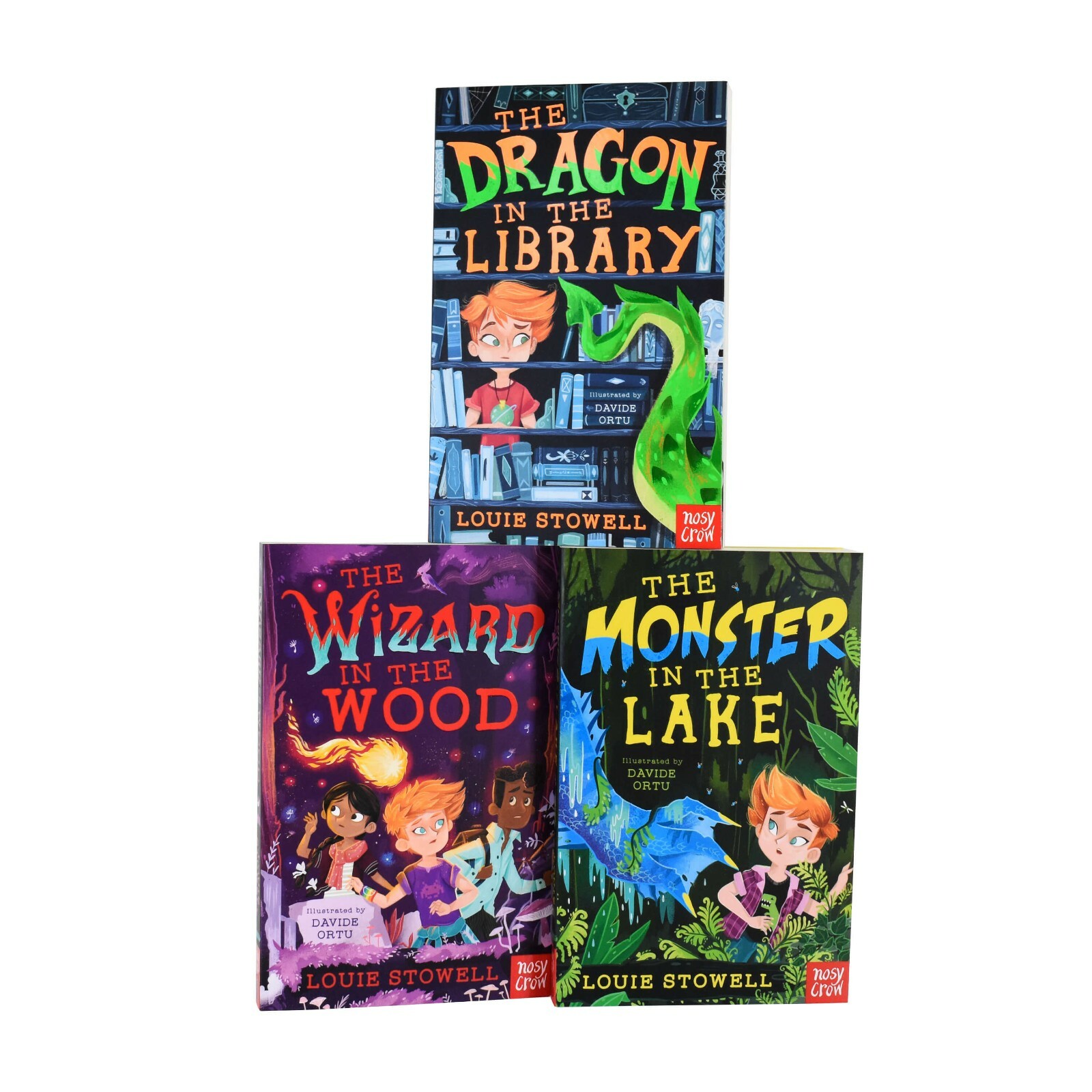 Kit the Wizard Series By Louie Stowell: 3 Book Collection Set -Age 7-9-Paperback