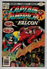 Captain America 201, 202, 203! Jack Kirby art & story! Falcon! The Night People!