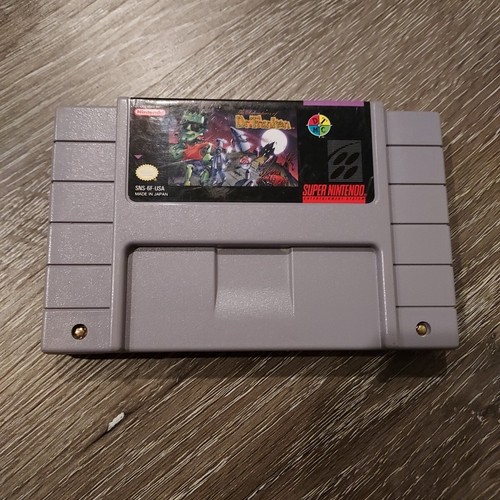 The Adventures of Dr. Frankenstein (Super Nintendo SNES 1991) Game and Box - Picture 3 of 12