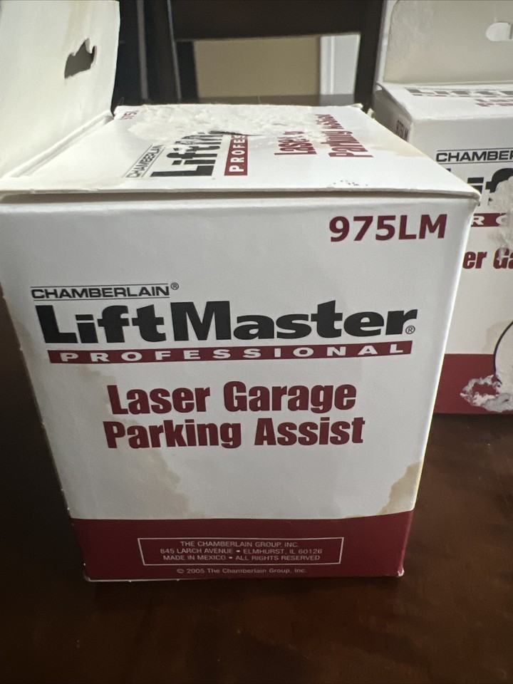 Chamberlain LiftMaster 975LM Laser Garage Parking Assist, New(damage Box) eBay