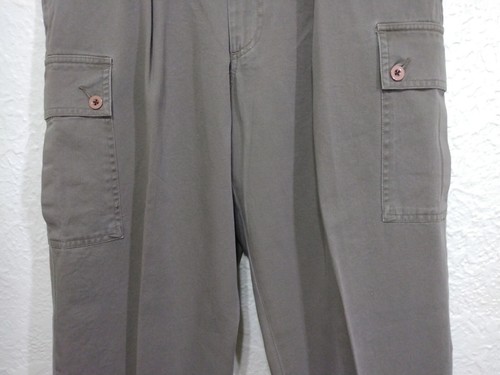 Pantalones Polo Vintage Hombres Ralph Lauren Tarpoon S Gris Talla 34 x 34 Nuevos con Etiquetas - Imagen 3 de 16