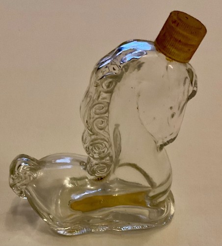 Vintage Avon Unicorn Unspoken Ultra Eau De Cologne Glass Bottle Empty Collectabl - Picture 3 of 5