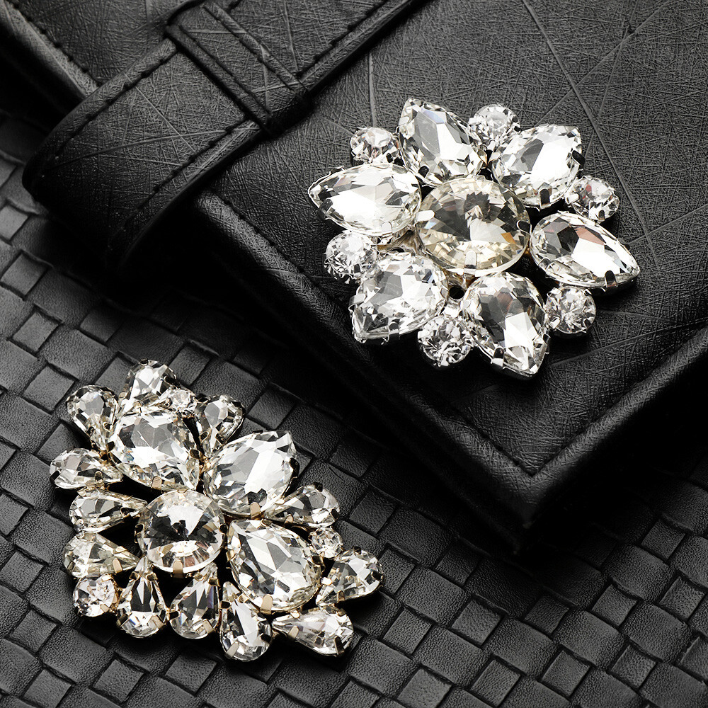 Square Clamp Shiny Decorative Clips Shoe Clip Charm Buckle Shoe Decorations Square Clamp Shiny Decorative Clips Shoe Clip Charm Buckle Shoe Decorations