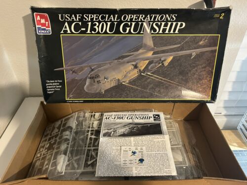 AMT ERTL Lockheed AC-130U "Spooky" Gunship USAF Special Operations 1/72 #8326
