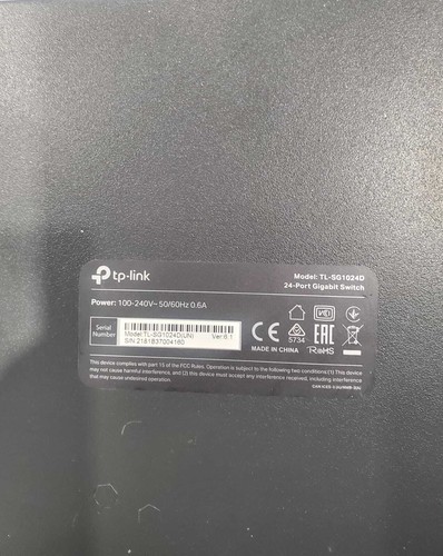 Switch Tp-Link 24-Port Gigabit Switch - Picture 3 of 3