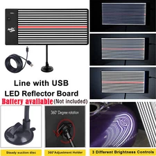  LED Line Board Checking Reflector Lamp Paintless Dent Removal Repair Tool Kit