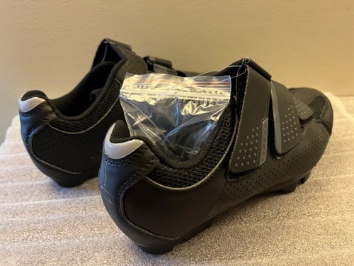 Serfas Cycling Single Track Black Racing Shoes 3 Straps Men's Size 5.5 Women's 7 - Picture 5 of 11
