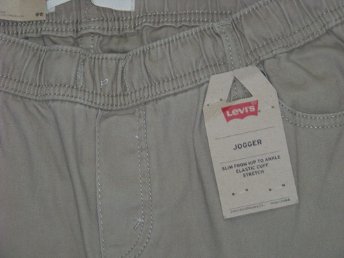 Boys Levi's Khaki Jogger Pants / Jeans - L - New with Tags - Picture 5 of 10