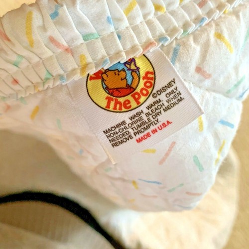 Vintage Winnie The Pooh Baby Quilt Blanket Made In Usa 32” X 41” - Picture 5 of 5