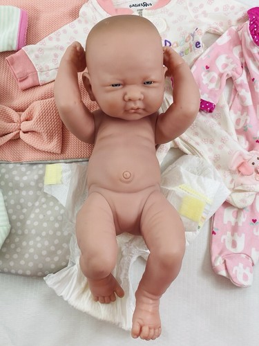 Vtg. Berenguer 24-06 Reborn - Newborn Baby Doll w/clothing - 14” Fetal Position - Picture 10 of 24