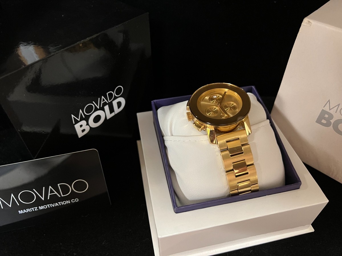 Movado Bold gold tone man