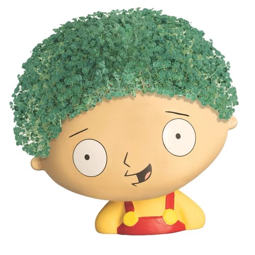 Chia Pet Family Guy Stewie Griffin Handmade Decorative Planter