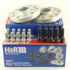 H&R Spurverbreiterung 80mm silber für Astra Corsa Omega Vectra Signum