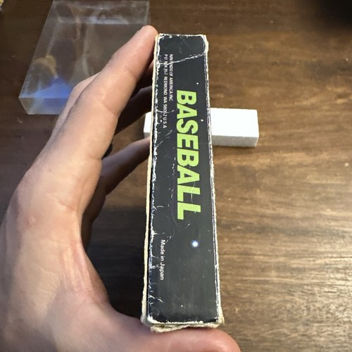 Baseball (Nintendo NES) 5 Screw Black Box - Complete - Tested - Authentic - Picture 8 of 13