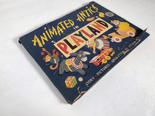 Animated Antics in Playland • 1946 Julian Wehr • w/Complete Movables Dust Jacket - Bild 14 von 14