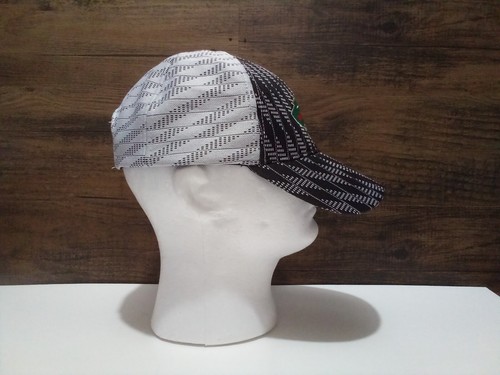 MINNESOTA WILD BLACK/ WHITE CAP LACE LIDZ Unique Diamond Weave SnapBack Hockey - 第 2/4 張圖片
