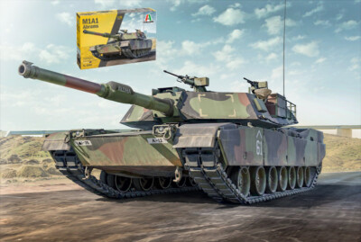 ITALERI 1/35 MILITÄRBAUSATZ PANZER M1A1 ABRAMS MODELLBAU MODELLBAU