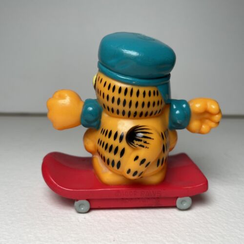 Vintage 1999 Dairy Queen Garfield die Katze Kinder Mahlzeit Spielzeug Pfoten, Komplettsatz - Bild 10 von 14