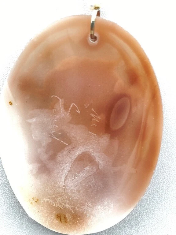 RARO Nuevo Collar Gargantilla Camafeo M+M Scognamiglio Italia Semilla Esterlina Perla 70mm Foto 3 de 4