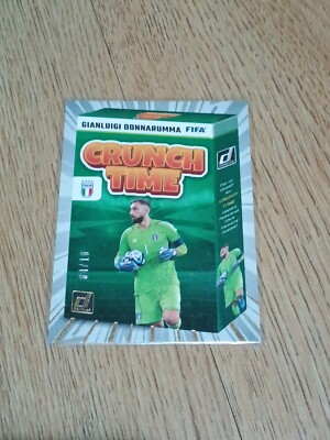 Donruss Soccer 23/24 Crunch Time Gold Donnarumma Italy 4/10