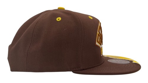 Mitchell & Ness NHL Boston Bruins Vintage Logo Rising Tide Snapback Hat, New - Picture 4 of 10