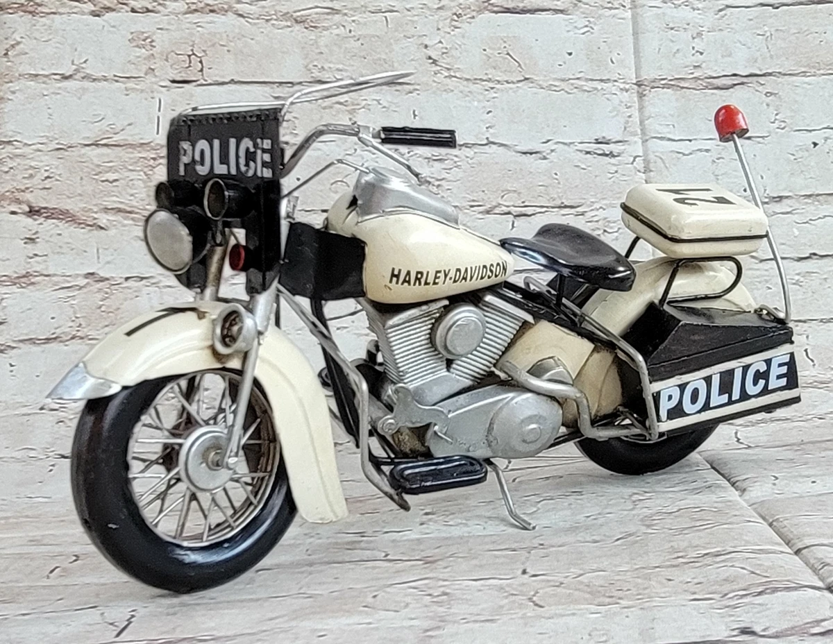 Harley Davidson Police Motorcycle Engine Perfect Gift for Biker Policeman Sale