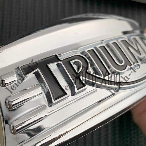 Triumph 3D Motorcycle Fuel Tank Badge Emblem Fairing Body Cowl Decal Sticker#06 - Picture 4 of 4